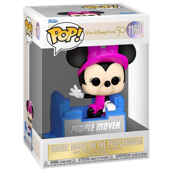 POP figure Disney World 50th Anniversary Minnie People Mover 56897