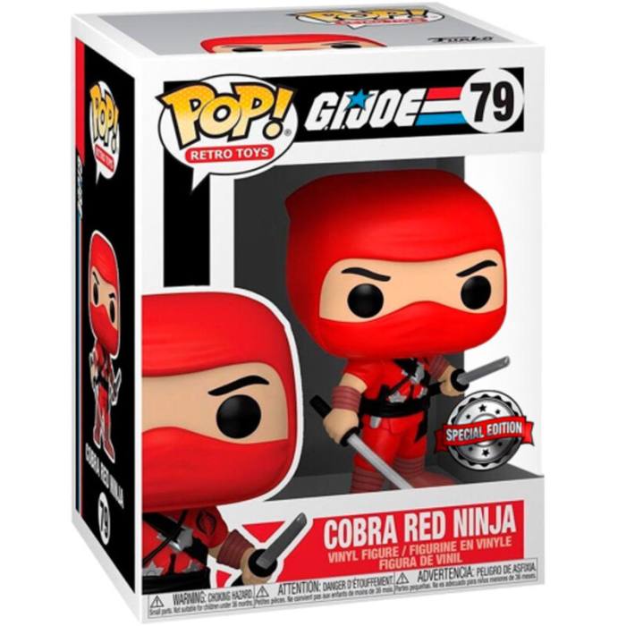 POP figure G.I. Joe Cobra Red Ninja Exclusive 56101