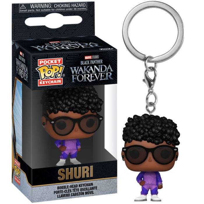 Pocket POP Keychain Marvel Black Panther Wakanda Forever Shuri 57598