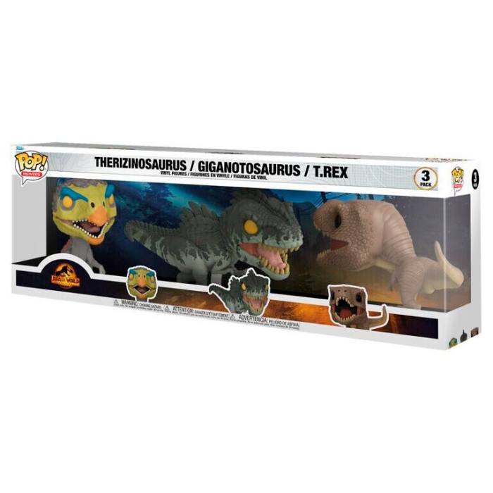 POP pack 3 figures Jurassic World 57529