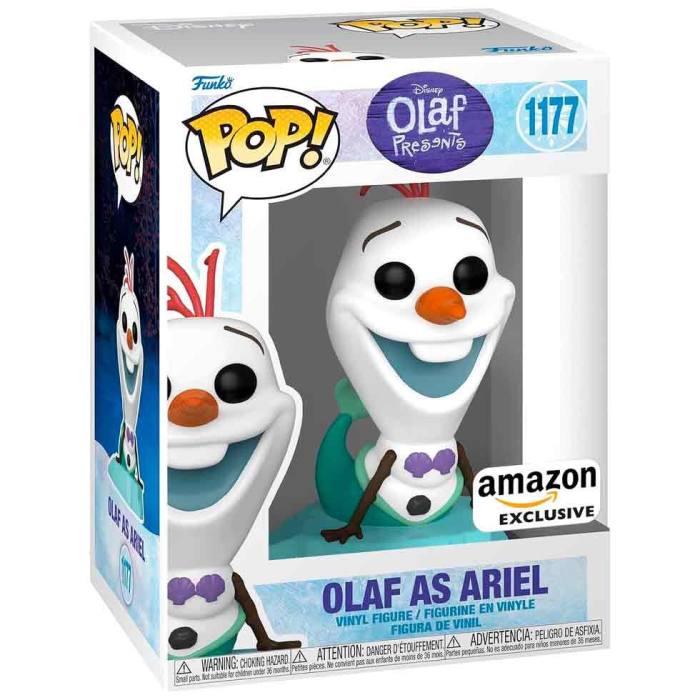 POP figure Disney Olaf Present - Olaf as Ariel Exclusive 57342