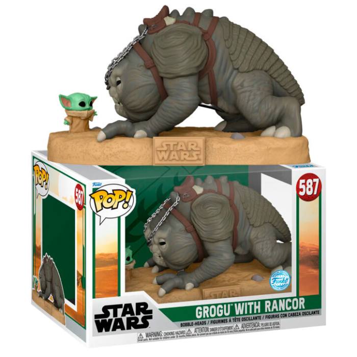 POP figure Star Wars Grogu with Rancor Exclusive 58816