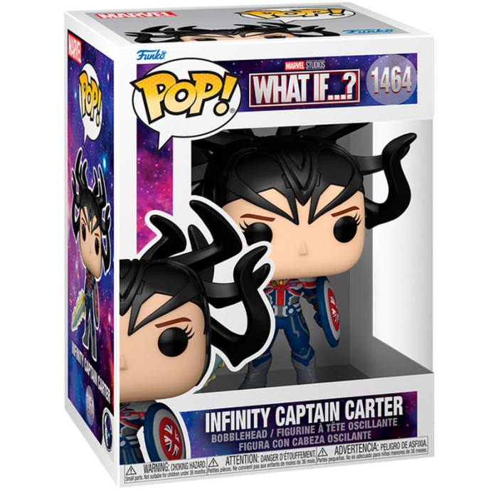 POP figure Marvel What IF Infinity Captain Carter 58703