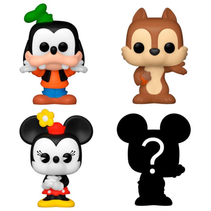 Blister 4 figures Bitty POP Disney Sorcerer Goofy 59195