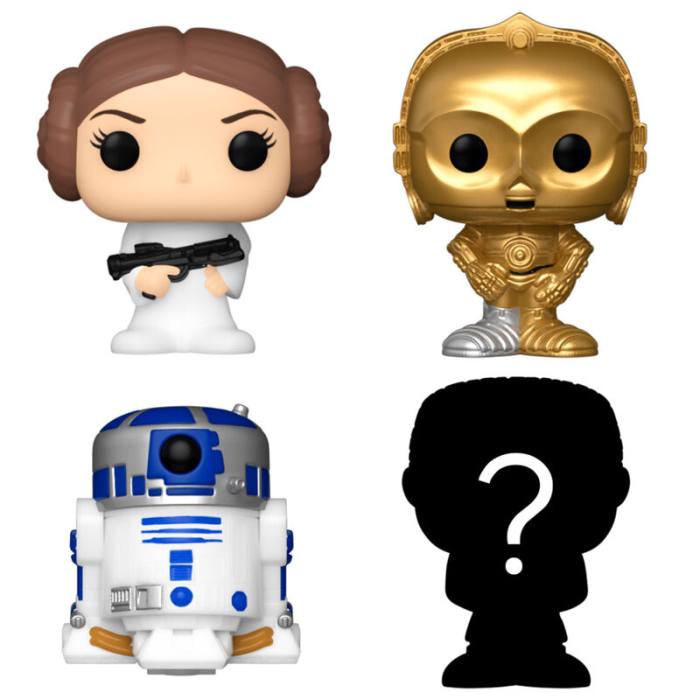 Blister 4 figures Bitty POP Sar Wars Leia 59221