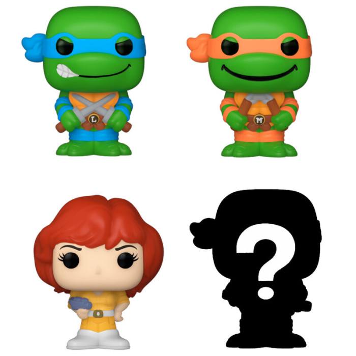 Blister 4 figures Bitty POP Teenage Mutant Ninja Turtles Leonardo 59211