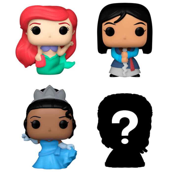 Blister 4 figures Bitty POP Disney Princess Ariel 59866