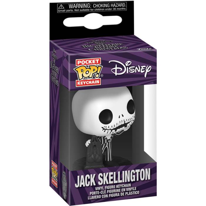 Pocket POP Keychain Disney Nightmare Before Christmas 30th Anniversary Jack Skellington 59560