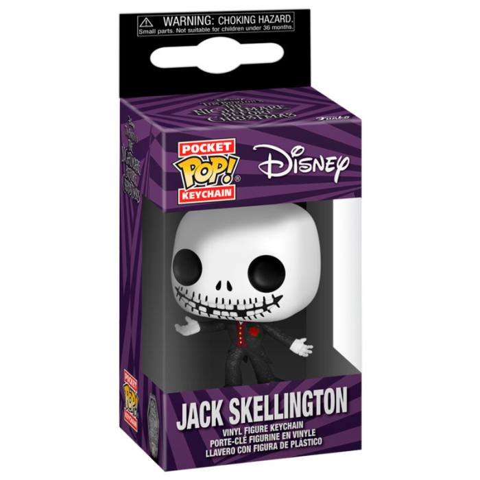 Pocket POP Keychain Nightmare Before Christmas 30th Anniversary Jack Skellington 59639