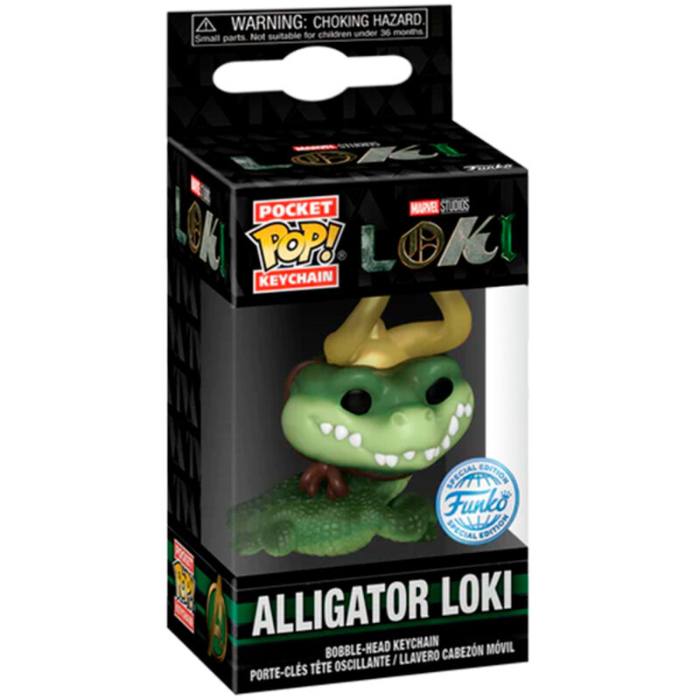 Pocket POP Keychain Marvel Loki Alligator Loki 59998