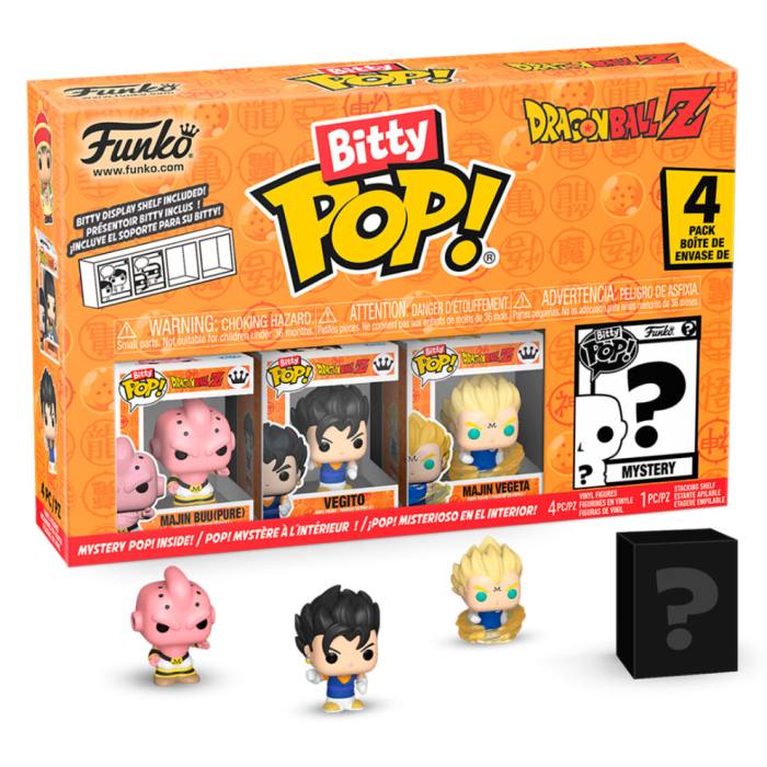 Blister 4 figures Bitty POP Dragon Ball Z Gohan 59862