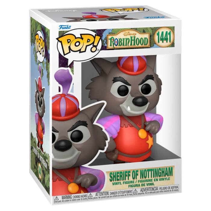 POP figure Disney Robin Hood Sheriff of Nottingham 60613