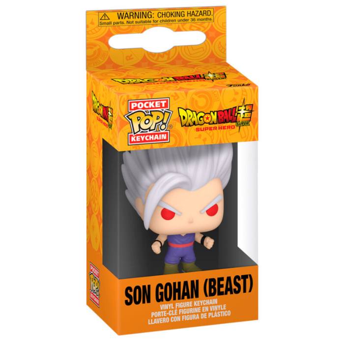 Pocket POP Keychain Dragon Ball Super Super Hero Gohan Beast 60443