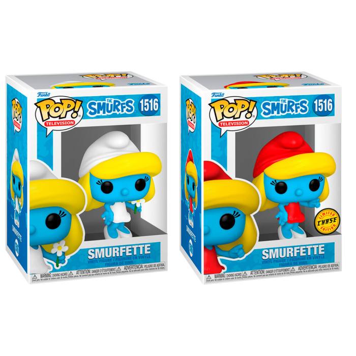 POP figure The Smurfs Smurfette 5 + 1 Chase 61224