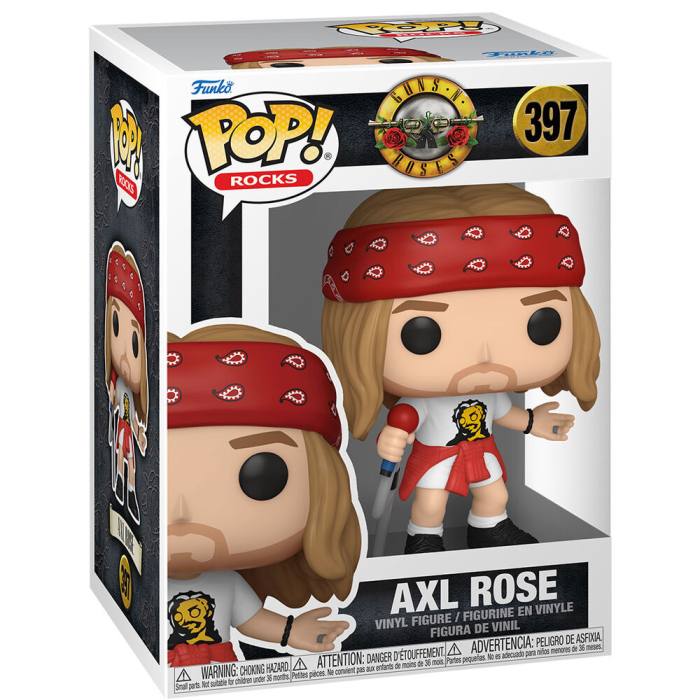 POP figure Guns N Roses AXL Rose 5 + 1 Chase 61910