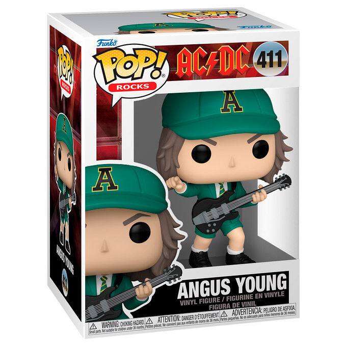 POP figure AC/DC Angus Young Green 61390