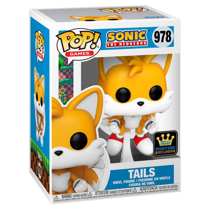 POP figure Sonic The Hedgehog Tails Exclusive 5 + 1 Chase 62517