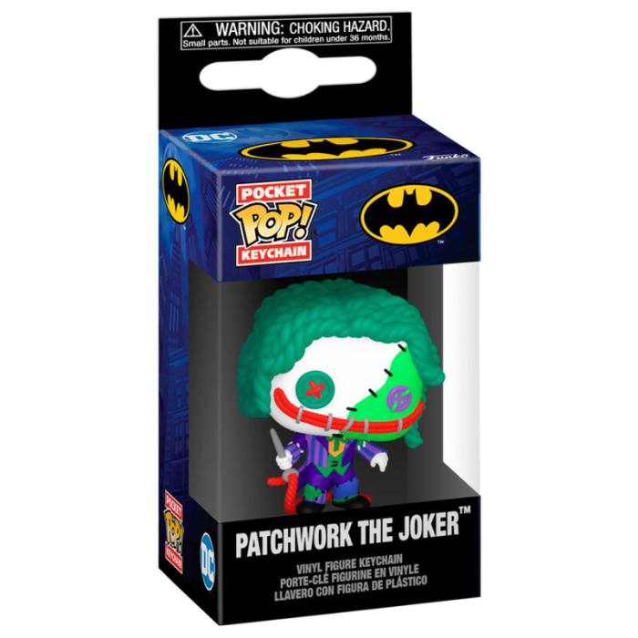 Pocket POP Keychain DC Comics ?Patchwork Joker 62134