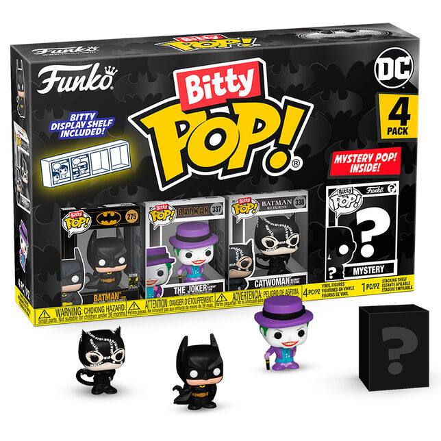 Blister 4 figures Bitty POP DC Comics Batman 85th Anniversary Batman 62256