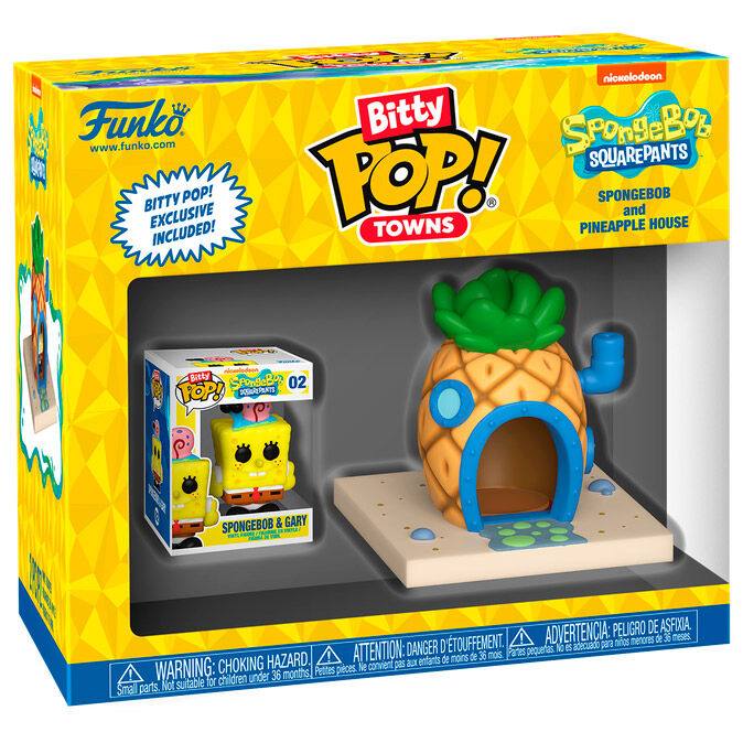 Bitty POP figure Town Bob Esponja - Sponge Bob at Home 62926