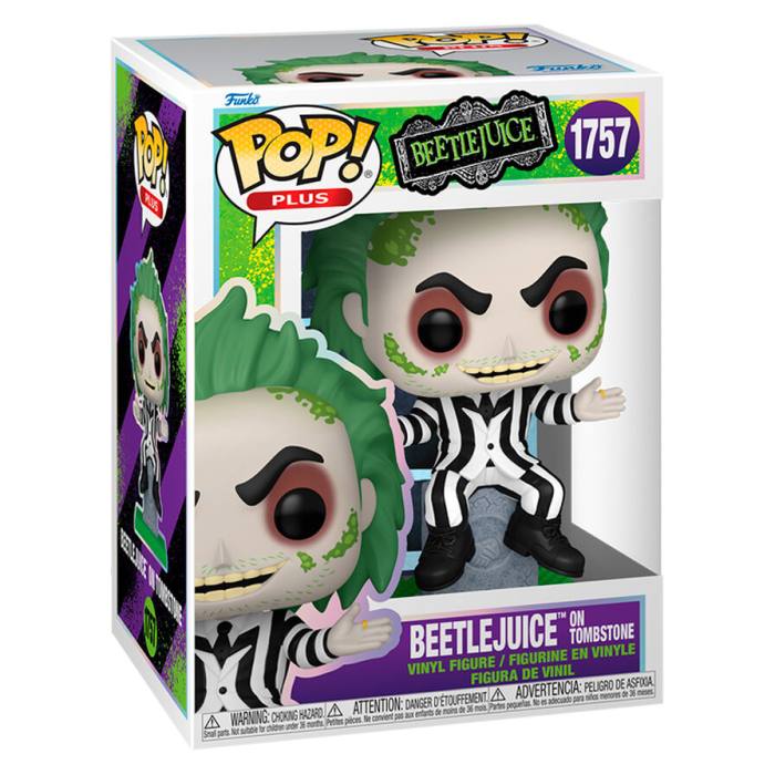 POP figure Beetlejuice - Beetlejuice On Tombstone 62839