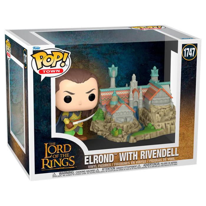 POP figure Town The Lord of the Rings Lord Elrond with Rivendell 63130