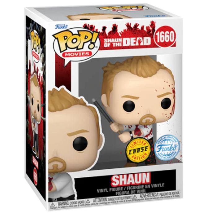 POP figure Shaun of the Dead Shaun Exclusive Chase 63366