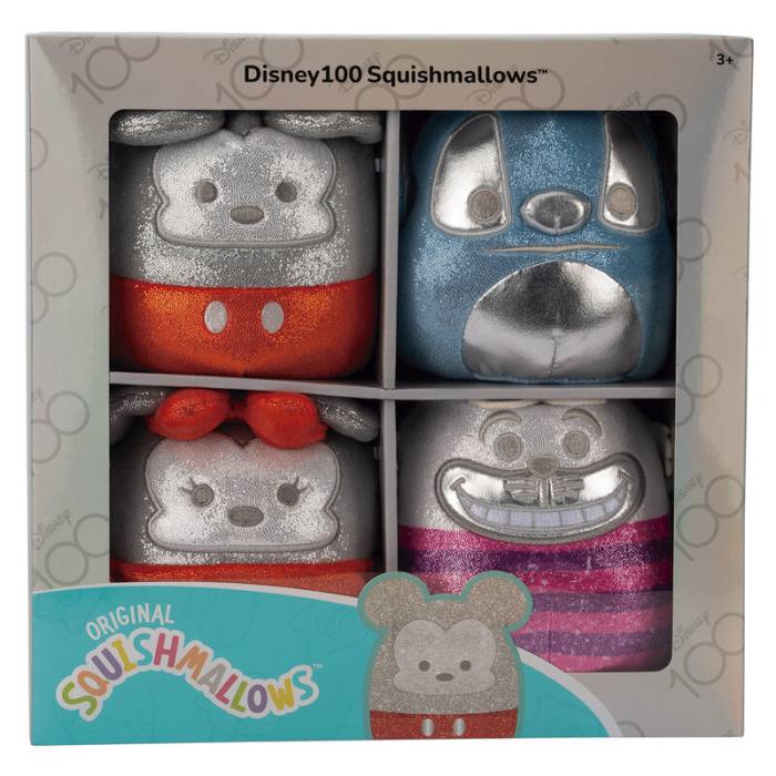 Squishmallows Disney pack 4 plush toys 12cm 65132