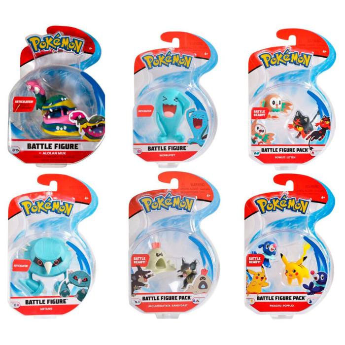 Pokemon Battle assorted figure 5cm 65461