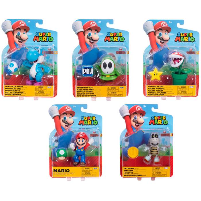 Super Mario Bros wave 40 assorted figure 10cm 65045